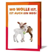 OxfamUnverpackt OxfamUnverpackt Spenden-Geschenk "Lammpärchen" (Grußkarte mit Magnet) – Produktbild 1 von 1