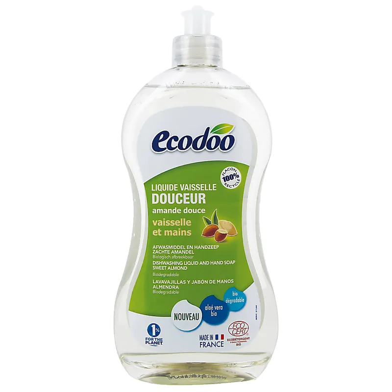 Ecodoo Ecodoo Liquide Vaisselle Douceur amande Douce - Spülmittel Mandel – Produktbild 1 von 1