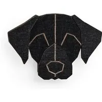 BeWooden BeWooden Brosche aus Holz "Black Labrador" | Mode Schmuck – Produktbild 1 von 1