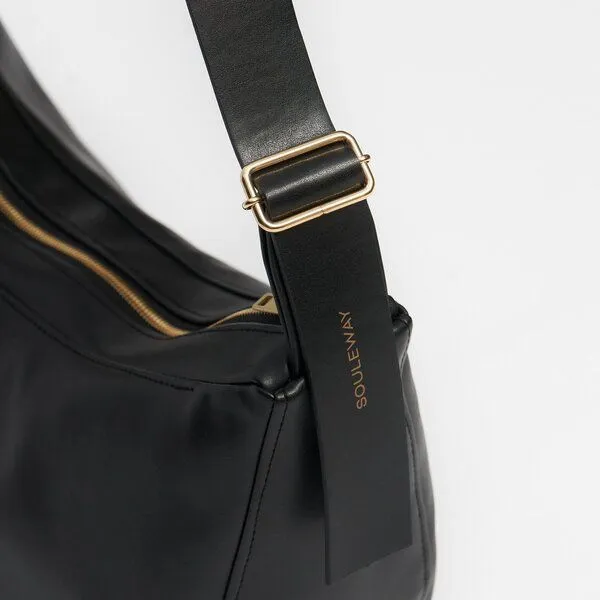 Souleway Souleway Half Moon Bag, Night black, – Produktbild 4 von 4