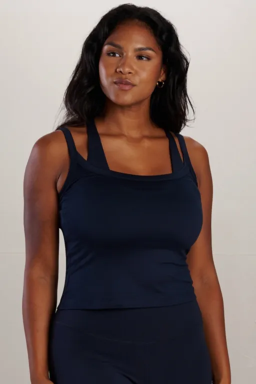 SEAAV SEAAV Damen vegan Tank Top Dune Mitternachtsblau, Extra dunkelblau, – Produktbild 2 von 2