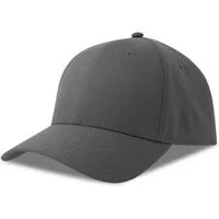 Atlantis Headwear Atlantis Headwear Atlantis bequeme Classic Cap Kappe Cappy Basecap, Dunkelgrau, – Produktbild 1 von 1