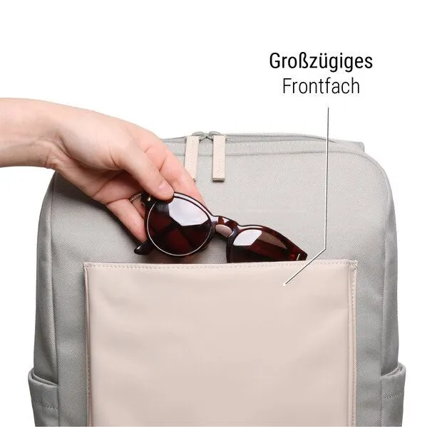 Sperling Sperling "Ready" 2-in-1 Rucksack mit Flap, Willow polar ( mint weiß), – Produktbild 4 von 4