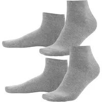 Living Crafts LIVING CRAFTS - Herren Sneaker-Socken, 2er-Pack - Grau (98% Bio-Baumwolle; 2% Elasthan), Nachhaltige Mode, Bio Bekleidung, Grau, – Produktbild 1 von 2