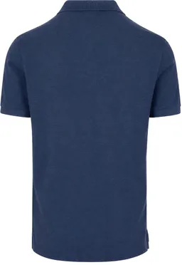 Profuomo Profuomo Piqué Poloshirt Melange Indigo - Größe L – Produktbild 1 von 1