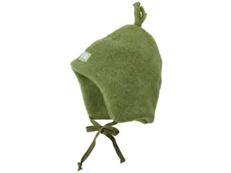 Pickapooh Pickapooh Baby und Kinder Mütze Bio-Schurwolle Fleece moosgrün Gr.48 – Produktbild 1 von 1