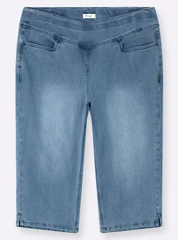 sheego Caprijeans blue-bleached – Produktbild 1 von 1