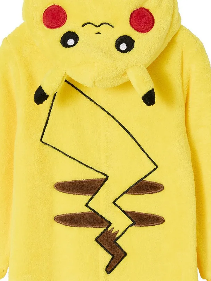 Vertbaudet Vertbaudet Schlafanzug Schlafanzug mit Pikachu-Print für Jungen POKEMON, Gelb, – Produktbild 4 von 4