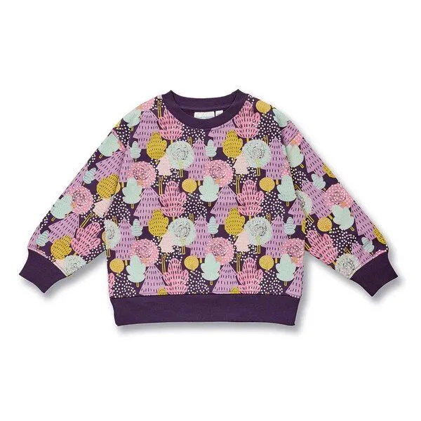 Sense Organics Sense Organics Mädchen Sweatshirt, Modell DARI, Baum-druck, – Produktbild 1 von 3