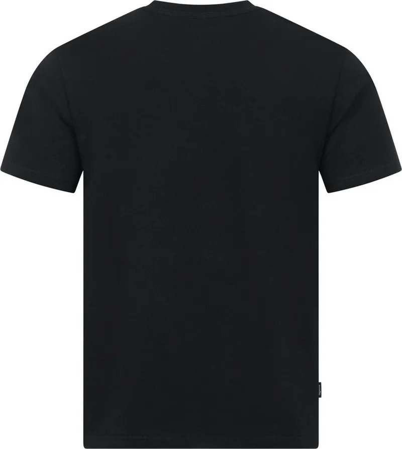 ragwear ragwear T-Shirt Samms B Gots YOUMODO Kurzärmliges Shirt mit Beach-Slipper-Stickerei, Schwarz, – Produktbild 5 von 5