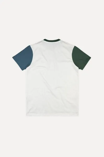Trendsplant Trendsplant Organic Color Block T-Shirt Natural, Bunt, – Produktbild 3 von 4