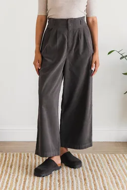 TWOTHIRDS TWOTHIRDS Damen vegan Hose Balcarrick Dark Sand – Produktbild 1 von 1