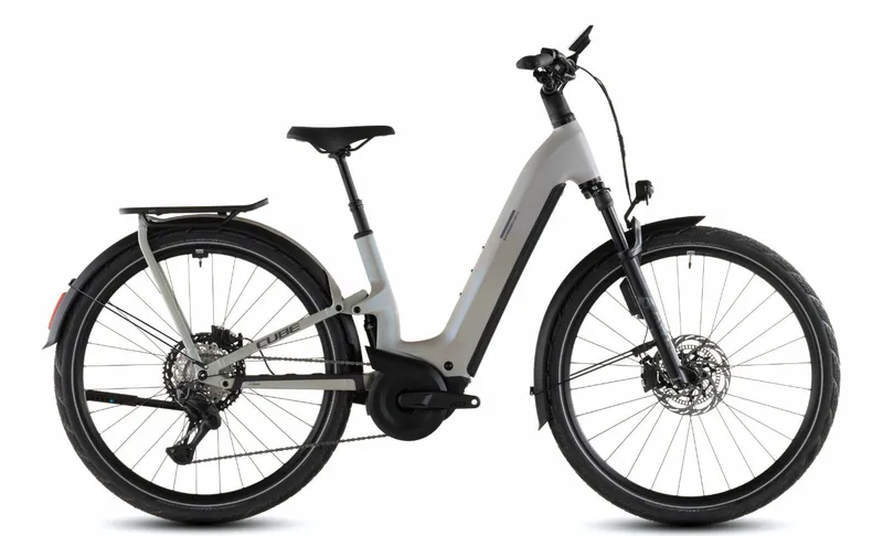 Cube Cube Kathmandu Hybrid ONE11 HPC SLT 800 - 28 Zoll 800Wh 12K-Di2 ABS Fully/Wave - glintsand´n´oatgrey, Silber,multicolor, – Produktbild 1 von 1