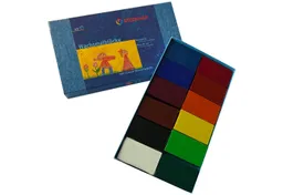 Stockmar Stockmar Wachsmalstift Stockmar Wachsmalblöcke - 12 Farben im Kartontui – Produktbild 1 von 1