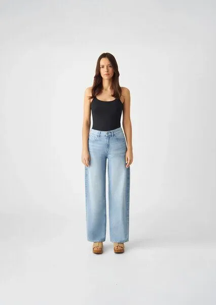 DAWN DAWN Jeans ASH Barrell Leg Bright Blue, Bright blue, – Produktbild 1 von 3
