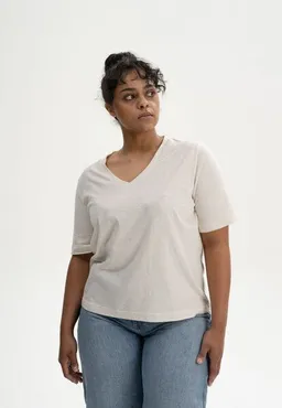 MELA V-Neck T-Shirt Style ANKITA | von MELA | Fairtrade & GOTS zertifiziert – Produktbild 1 von 1