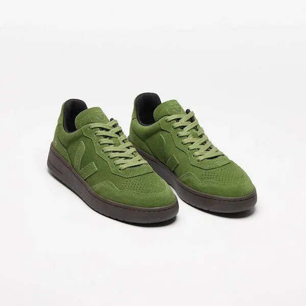 Veja Veja Sneaker V-90 SUEDE, Full militar eagle / grün, – Produktbild 2 von 4