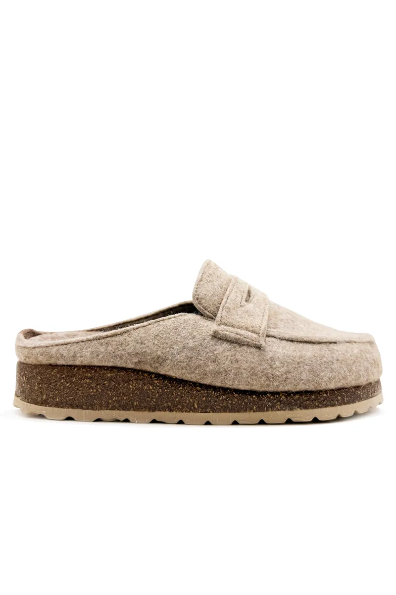 thies thies Damen vegan Loafer Rec Bio Beige, Beige, – Produktbild 2 von 2