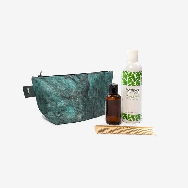 paprcuts paprcuts Kosmetiktasche, Ara (grün), – Produktbild 2 von 4