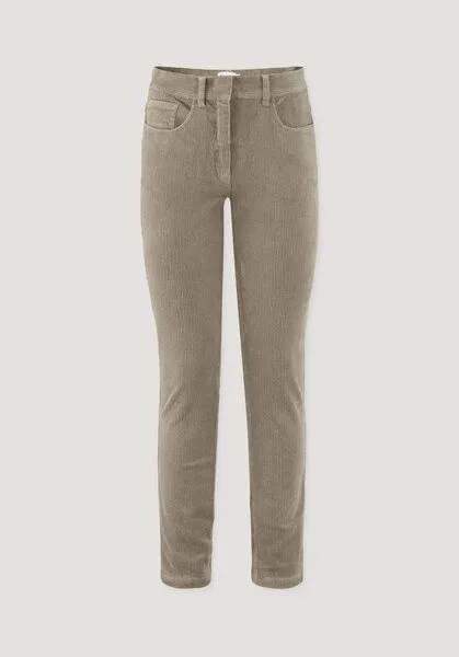hessnatur hessnatur Hose Cord Slim Leg Regular aus Bio-Baumwolle, Beige, – Produktbild 4 von 4