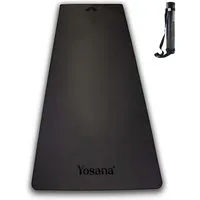 Yosana Yosana Yogamatte Ultra Grip inkl. Baumwolltragegurt, Schwarz, – Produktbild 2 von 7