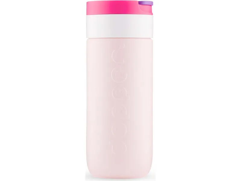Dopper Dopper Isolierbecher "Travel Mug" 400 ml inkl. 1-farbigem Aufdruck, berry pink – Produktbild 1 von 1