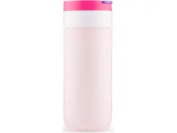 Dopper Dopper Isolierbecher "Travel Mug" 400 ml inkl. 1-farbigem Aufdruck, berry pink – Produktbild 1 von 1