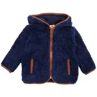 Walkiddy Kinder Fleecejacke mit Kapuze, Dunkelblau, Walkiddy – Produktbild 1 von 1
