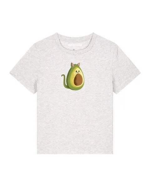 watapparel watapparel T-Shirt Frauen Avocato, Cool heather grey, – Produktbild 1 von 3