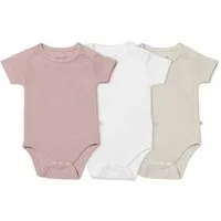 Biorganic Biorganic Kurzarmbody Waffle (3er Pack) Mehrfarbig Unisex, Baby Body GOTS-zertifiziert – Produktbild 1 von 1
