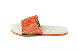 Doghammer Doghammer Upcycling Hausschuhe Damen und Herren - Hütte-offen | Orange – Produktbild 1 von 1