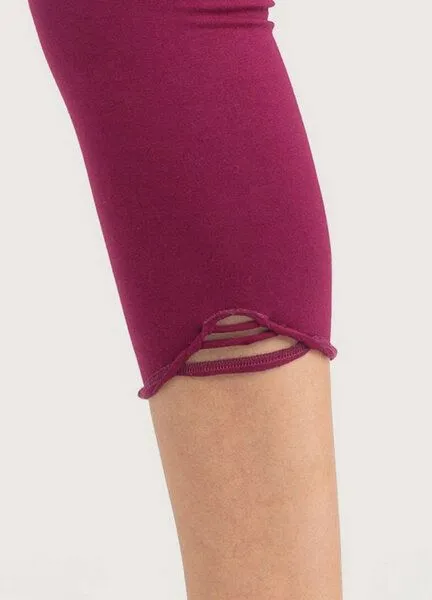 Frija Omina Frija Omina Bio Capri Leggings Feel, Beere (rot), – Produktbild 2 von 2