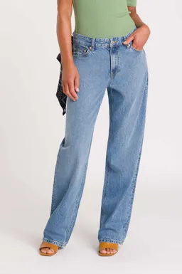 Kings Of Indigo Kings of Indigo Damen vegan Jeans Joan | Cindy Mid Washed Blau – Produktbild 1 von 1