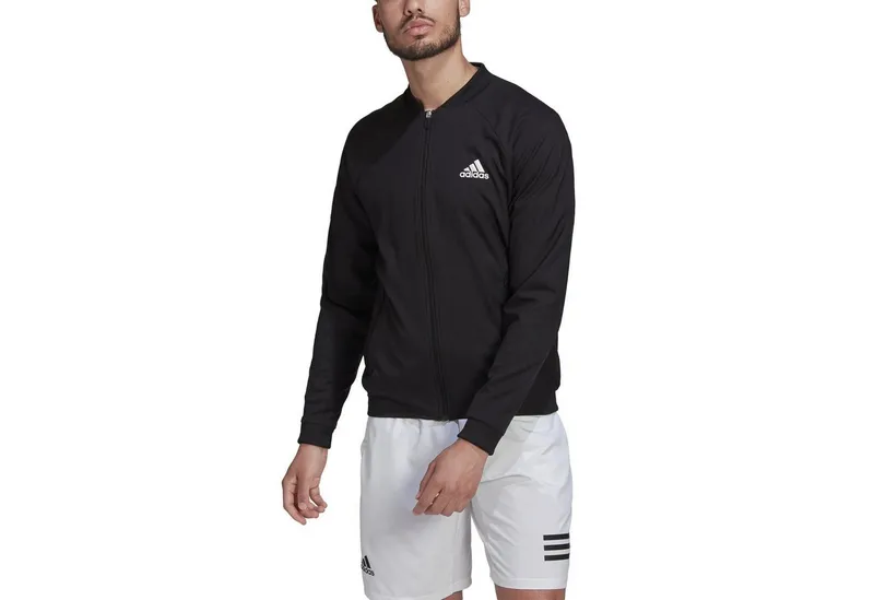 adidas Performance adidas Performance Trainingsjacke Stretch Woven (Stretchmaterial, feuchtigkeitsabsorbierend) #22 schwarz, Schwarz, – Produktbild 1 von 4