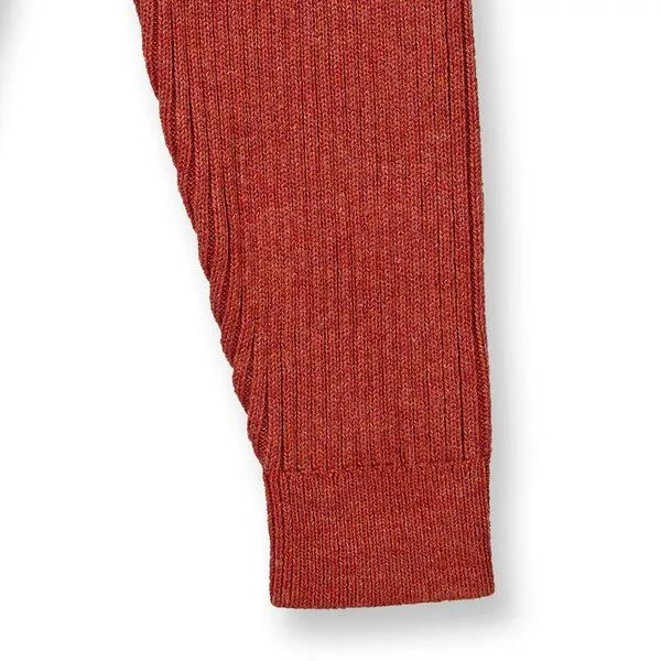 Sense Organics Sense Organics Babyleggings aus Strick, Modell YUMA, Terrakotta-rot melange, – Produktbild 3 von 3