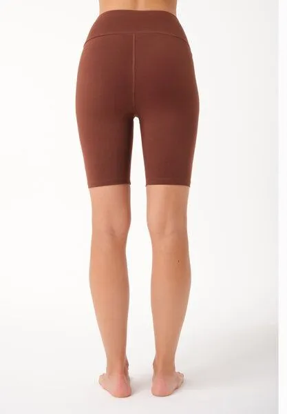 ORGANICATION ORGANICATION LILLY | Biker-Shorts aus Bio-Baumwolle, Coffee brown, – Produktbild 4 von 4