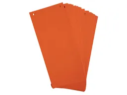 Exacompta 12 x 100 Exacompta Trennstreifen "Forever", 180 g/m², 105 x 240 mm, orange – Produktbild 1 von 1