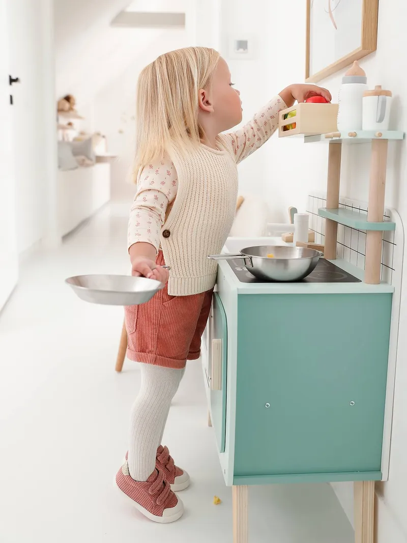 Vertbaudet Mädchen Baby-Set, Altrosa, – Produktbild 1 von 4
