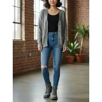Will s Vegan Shop Will's Vegan Shop Strickjacke mit Knopfleiste – Produktbild 1 von 1