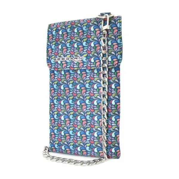 Seegarn Seegarn Handytasche / Umhängetasche (MB41), K1 - kette silber, – Produktbild 1 von 3