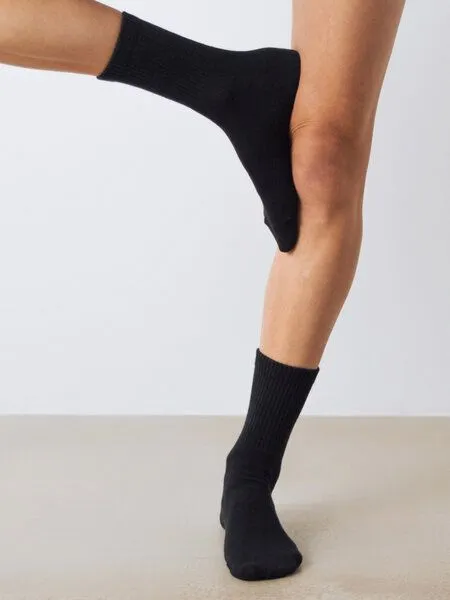 Honest Basics Honest Basics Socken 4er-Pack Frauen, Schwarz, – Produktbild 3 von 4