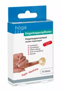 Höga-Pharm HÖGA FINGERKUPPEN Pflaster 4x7 cm 10 St Pflaster – Produktbild 1 von 1