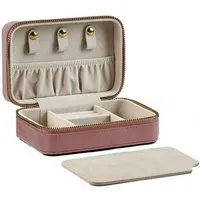 BagBase BagBase Kulturtasche Schmuckkoffer Accessoires Aufbewahrungskoffer Schmuckkästchen, Pink (rose quartz), – Produktbild 1 von 1