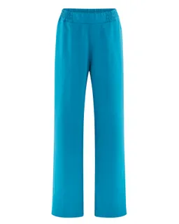 HempAge Hempage Damen vegan Hose Leicht Azurblau – Produktbild 1 von 1