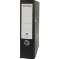 Memo memo Ordner schwarz Rückenbreite 8 cm – Produktbild 1 von 1