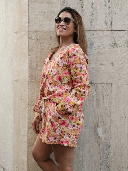 Hutch&Putch Hutch&Putch Musselin-Shorts "Xenia", Flowerful, – Produktbild 1 von 4
