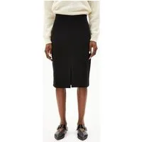ARMEDANGELS ARMEDANGELS MEDITAA Damen Jerseyrock aus LENZING ECOVERO Viskose Mix, Black, – Produktbild 1 von 1