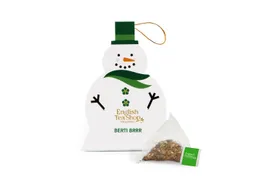 English Tea Shop English Tea Shop Tee ETS - Schneemann "Berti Brrr", BIO-Tee, 1 Pyramidenbeutel, milder Rooibos mit Erdbeernote und Gewürzen – Produktbild 1 von 1