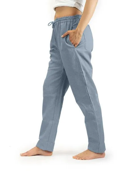 SCHAZAD Leinenhose CHINO von SCHAZAD, Petrol, – Produktbild 2 von 3