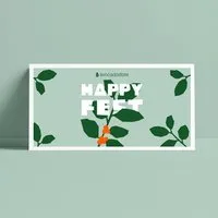 Avocado Store Avocado Store Wunschbetrag Gutschein als druckfähige PDF per E-Mail ab 10€ - Happy Fest - Zweig – Produktbild 1 von 1